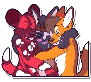 Telegram sticker ❤️ Fenimore
