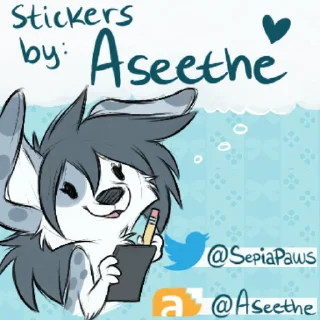 Telegram sticker 📝 Fenimore