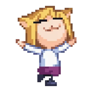 Telegram sticker 🙏 Neko-Arc