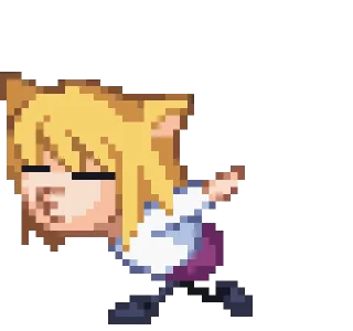Telegram sticker ✈️ Neko-Arc