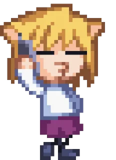Telegram sticker 📲 Neko-Arc