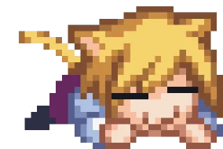 Telegram sticker 🛌 Neko-Arc
