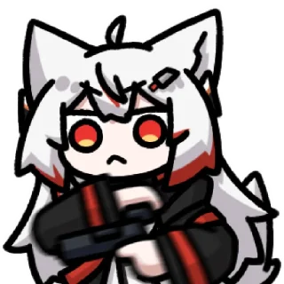 Telegram sticker 😾 玉狐狸 @zhaxia_cn