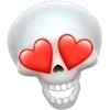 Sticker 😍 Скулл череп крутой троллфейс