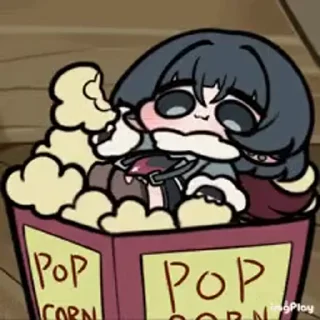 Video sticker 🍿 Hiiii
