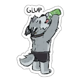 Telegram sticker 🧸 Remy - Luck Like (Pack)