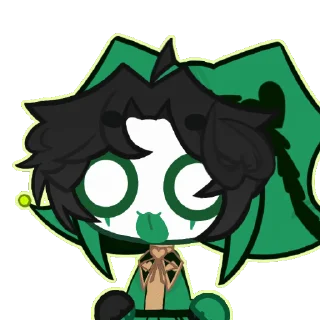 Video sticker 🌟 hᴀrlᴇquin frᴏʍ @ ᴋᴀrᴩxᴀx