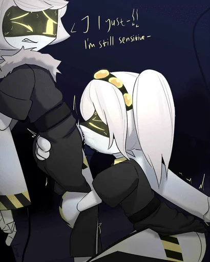 Telegram sticker 🌟 Порно MURDER DRONES :: @fStikBot