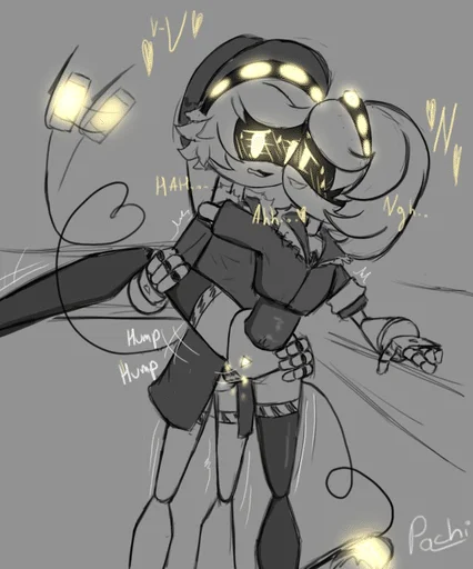 Telegram sticker 🌟 Порно MURDER DRONES :: @fStikBot