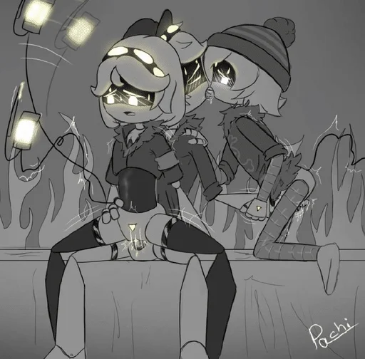 Telegram sticker 🌟 Порно MURDER DRONES :: @fStikBot