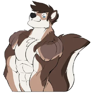 Telegram sticker 😏 PaulTheDog