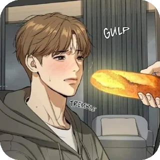 Telegram sticker 👄 яой🥃