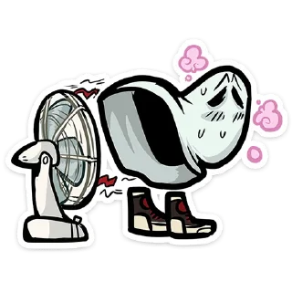 Telegram sticker 🤤 Полтергейст Спуки • @TgSticker