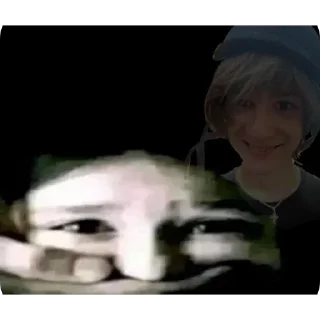 Video sticker 😱 Саня лютий барабашка
