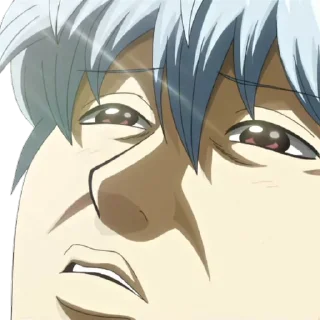 Telegram sticker 😍 @WeebXWorld Gintama