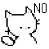 Sticker ❕ pixel kitty❕@kiokome