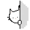 Sticker ❕ pixel kitty❕@kiokome