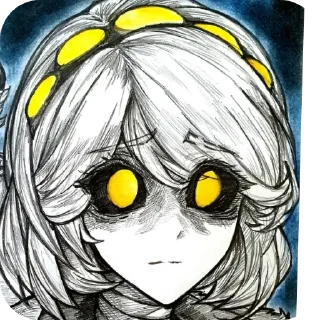 Telegram stiker 😰 V лучшая девочка @TgEmodziBot