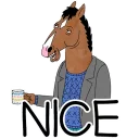 Telegram stiker 👍 bojack