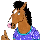 Telegram stiker 👍 bojack