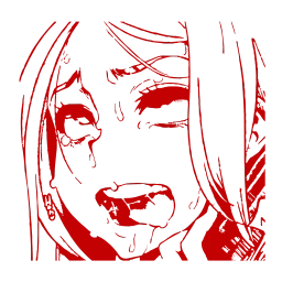 Sticker 🥵 ahegao adapt ➜ @kotletovvemoji