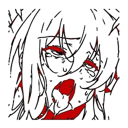 Sticker 🥵 ahegao adapt ➜ @kotletovvemoji