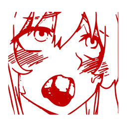 Sticker 🥵 ahegao adapt ➜ @kotletovvemoji