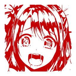 Sticker 🥵 ahegao adapt ➜ @kotletovvemoji