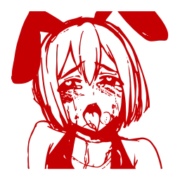 Sticker 🥵 ahegao adapt ➜ @kotletovvemoji