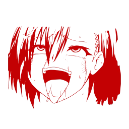 Sticker 🥵 ahegao adapt ➜ @kotletovvemoji