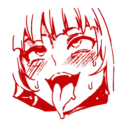 Sticker 🥵 ahegao adapt ➜ @kotletovvemoji