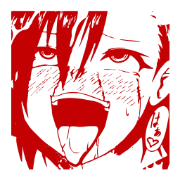 Sticker 🥵 ahegao adapt ➜ @kotletovvemoji