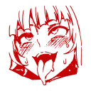 Video sticker 🥵 ahegao adapt ➜ @...