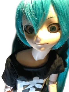 Telegram sticker 😐 Creepy Miku