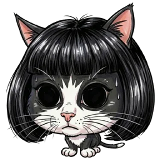 Sticker 🌟 Fran'sCat 😾: @fStikBot