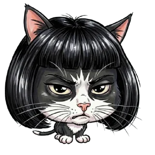 Video sticker 🌟 Fran'sCat 😾: @fStikBot