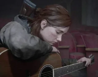 Telegram sticker 😔 Ellie @Xd_mmd