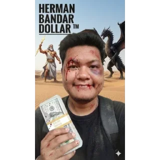 Telegram sticker 🥴 BANG HERMAN BANDAR DOLLAR