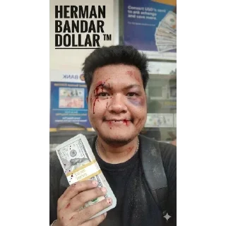 Telegram sticker 🥴 BANG HERMAN BANDAR DOLLAR