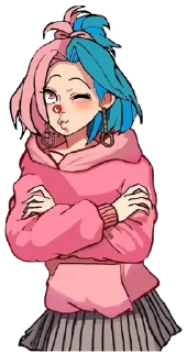 Telegram sticker 😘 Noel Le Pen  (@noellepen)