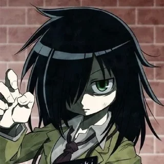 Video sticker 💗 томоко момент :: @fStikBot