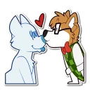 Телеграм стикер ❤ Howee