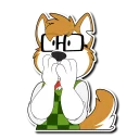 Telegram stiker 😮 Howee