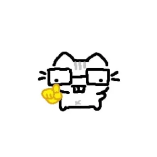 Telegram sticker 👍 Baby cat uwu