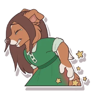 Video sticker 😢 Maggie's spankings — @stckrRobot
