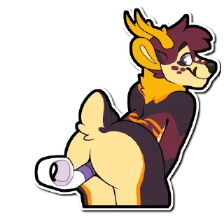 Telegram stiker 🥳 Gomi Part 1 | @GomiStickers