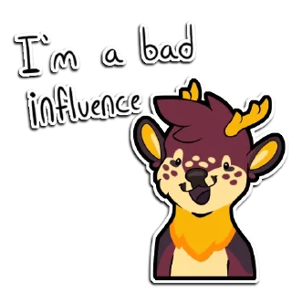 Telegram stiker 😈 Gomi Part 1 | @GomiStickers