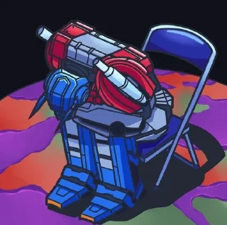 Telegram sticker 🪑 Трансы Фриковые