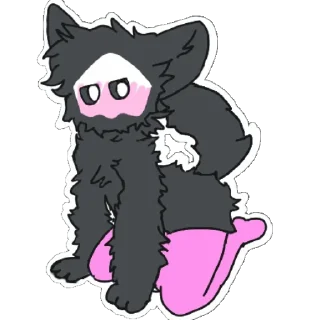 Telegram sticker ❤️ Кривой латекс @shawty71inPerson