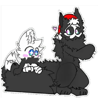 Telegram sticker 🥰 Кривой латекс @shawty71inPerson